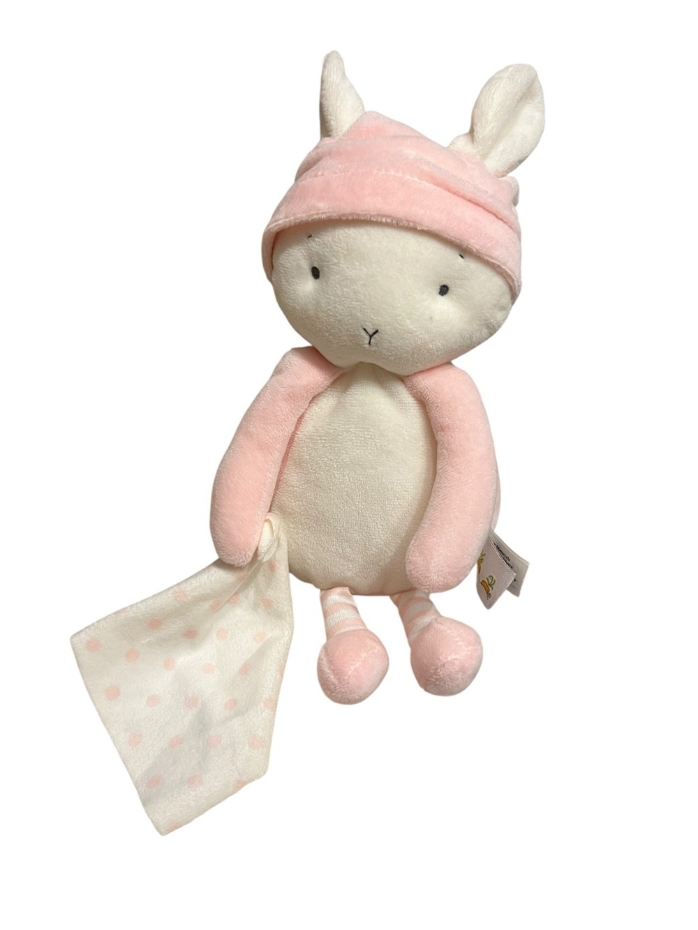Bunnies by the Bay Sleepy Blossom Bunny Plush Security Blanket